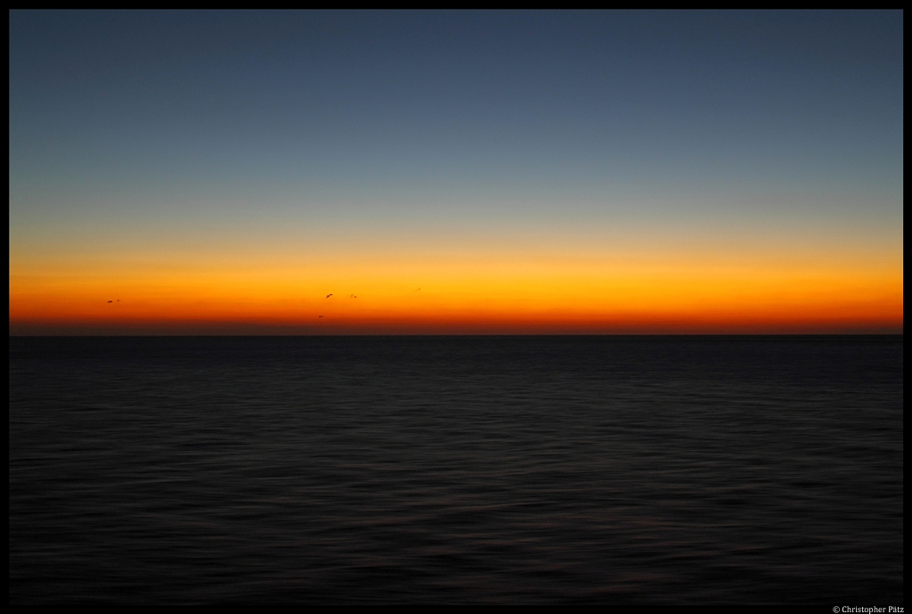 Abenddmmerung im Roten Meer. (27.11.2012)