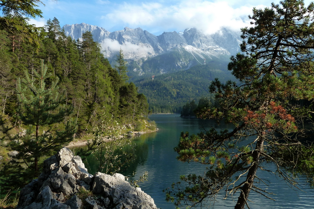 Am Eibsee. Foto:September 2011  