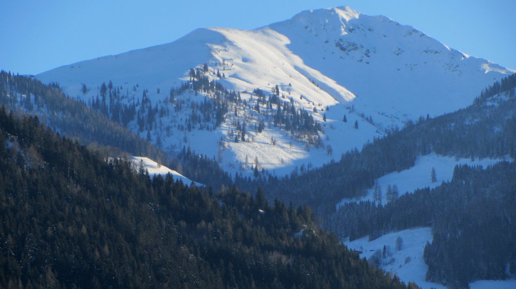 Blick auf das Wiedersberger Horn in Alpbach.(15.1.2012)