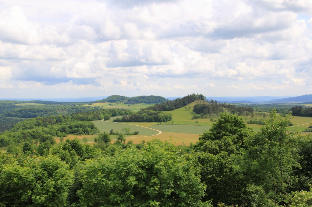Blick vom Staffelberg am 07.06.2012.