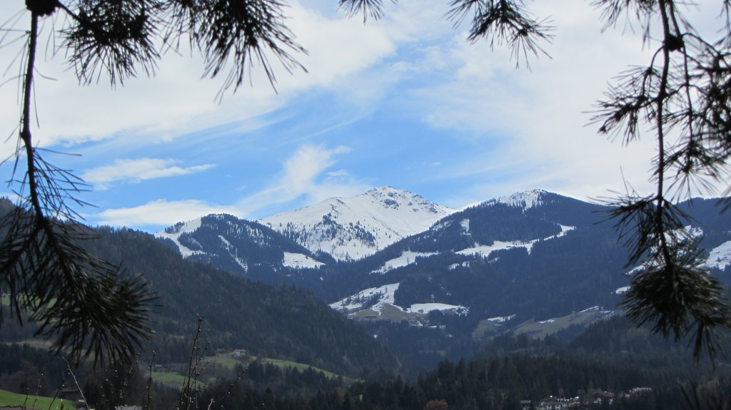Das Wiedersberger Horn in Alpbach.(10.4.2012)