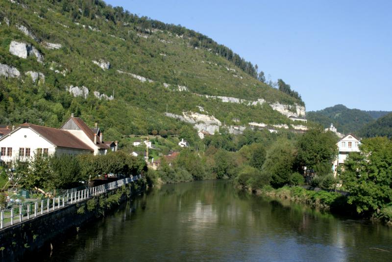 Der Doubs im Saint-Ursanne; 19.09.2010