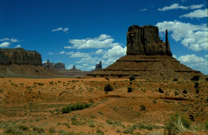 Im Monument Valley im Jahr 1998