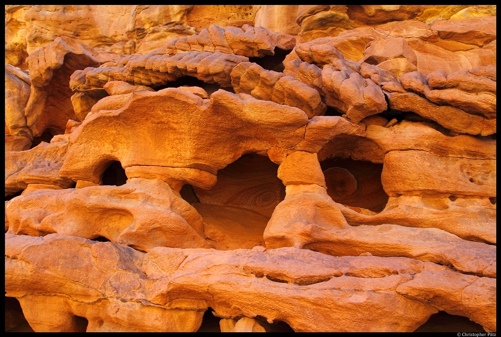 Sandsteinformation im Coloured Canyon. (Sinaigebirge, 24.11.2012)