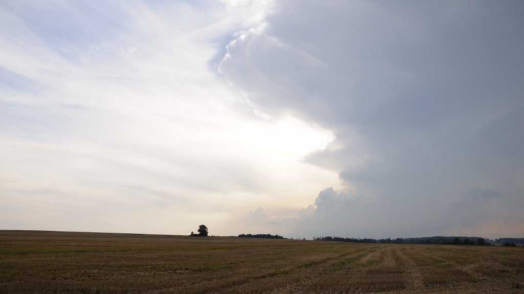 Schlechtwetterfront �ber dem Vogtland  