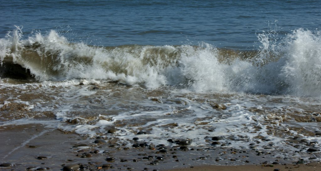 Wellenspiel des Meeres.
(27.04.2010) 