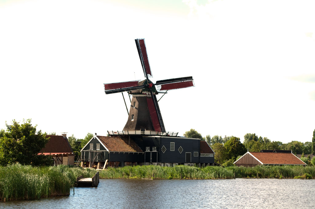 Windm�hle vor Ijlst, Westfriesland/NL  