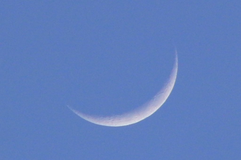 Zunehmender Mond am 17.4.2010