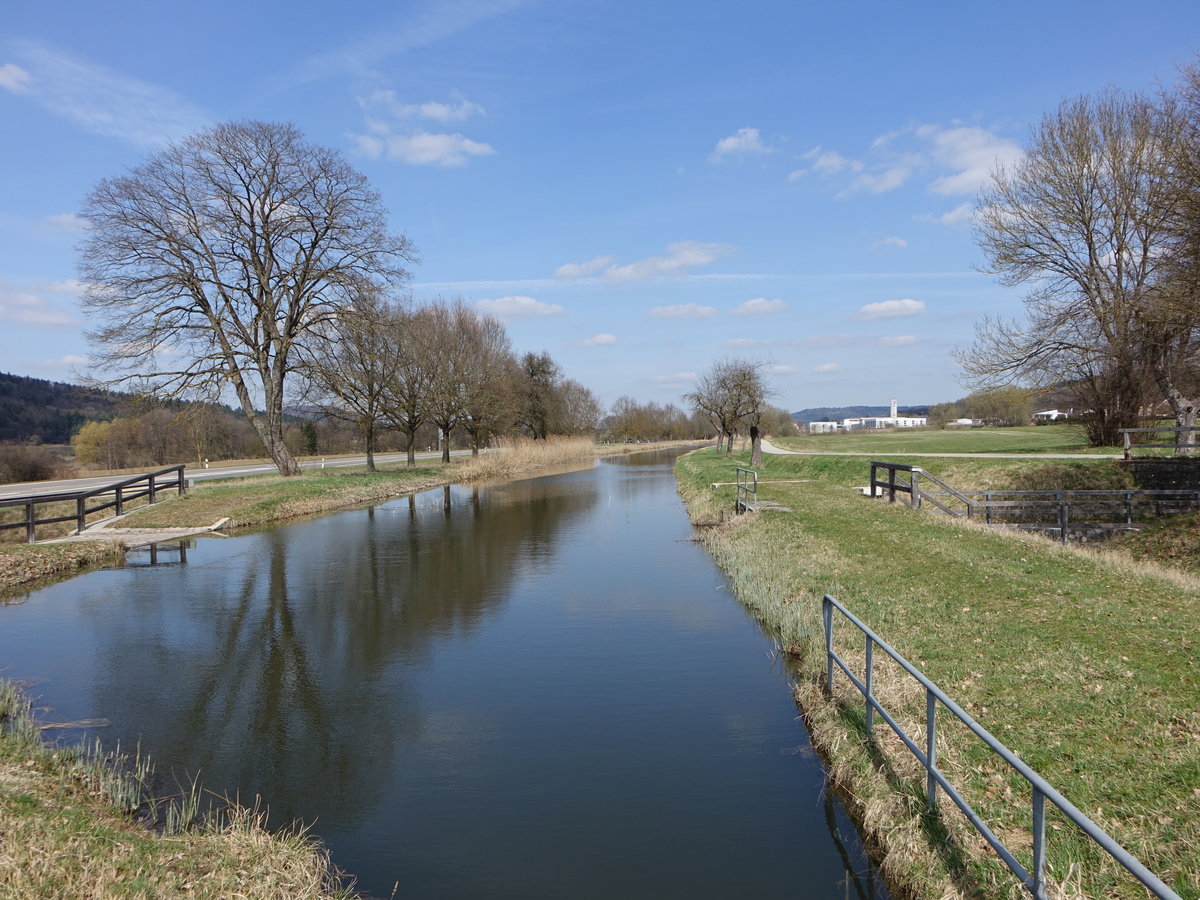 Alter Ludwig-Donau-Main Kanal bei Ernersdorf, Lkr. Neumarkt (26.03.2017)