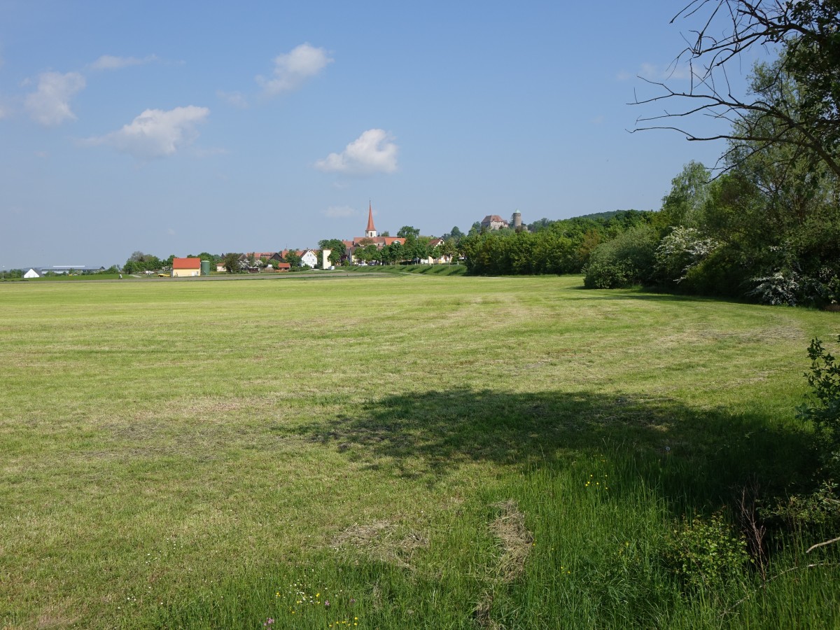 Aussicht auf Colmberg, Kreis Ansbach (14.05.2015)