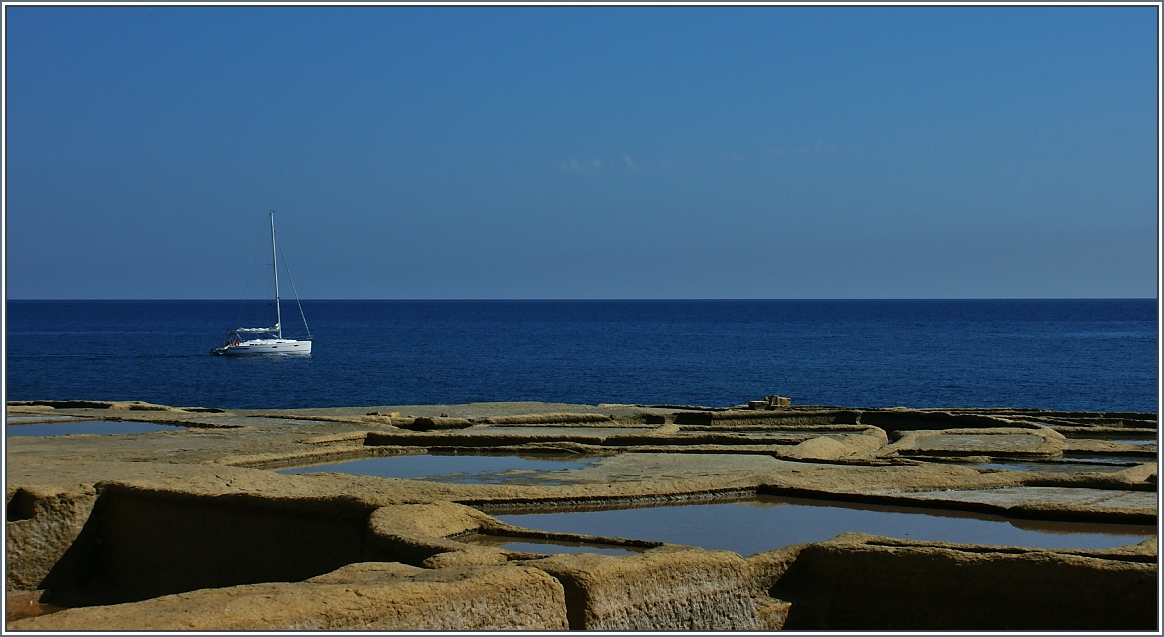 Bei den Salinen von Gozo.
(26.09.2013)