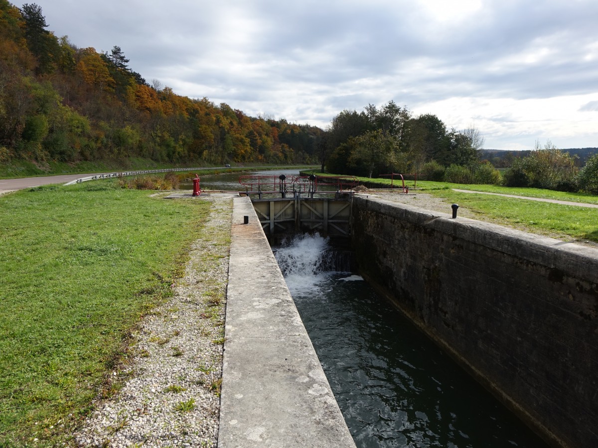 Canal entre Champagne et Bourgogne bei Nuits (27.10.2015)