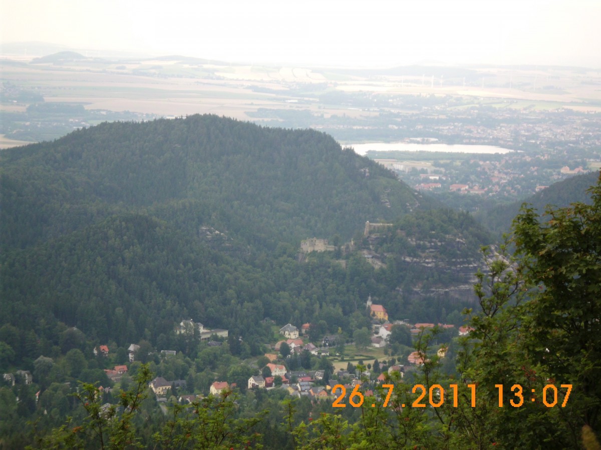 Der Berg Oybin am 26.07.2011
