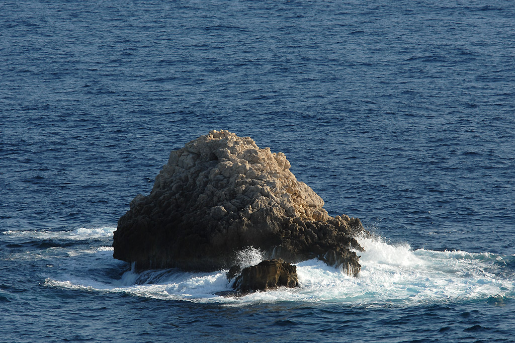 Ein Fels in der Brandung Nordostküste von Mallorca 19.09.2017