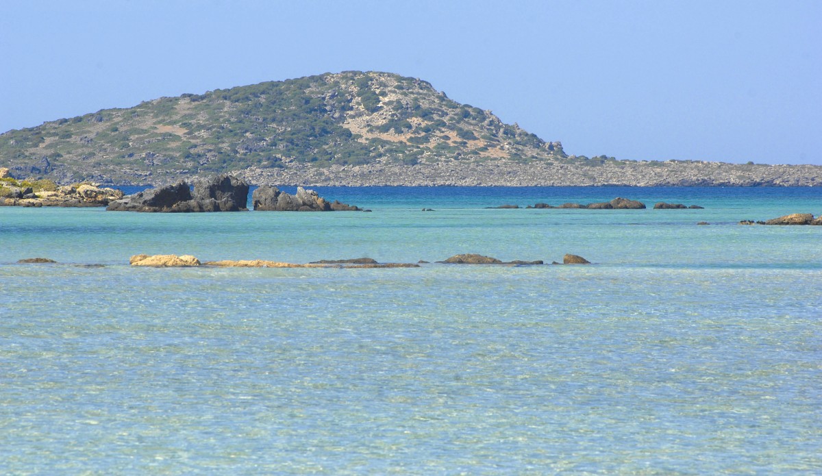 Elafonisi (auch Elafonisos) - Kreta. Aufnahmedatum: 17. Oktober 2012.
