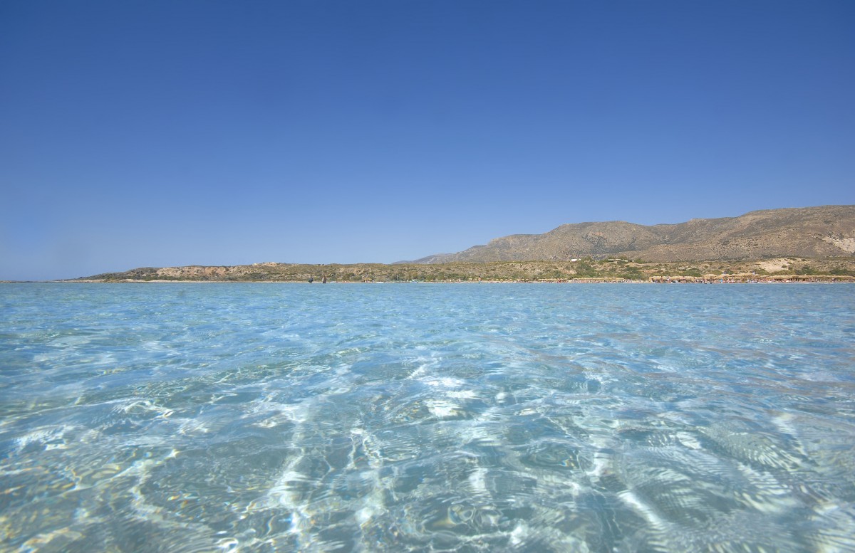 Elafonisi (auch Elafonisos) - Kreta. Aufnahmedatum: 18. Oktober 2012.