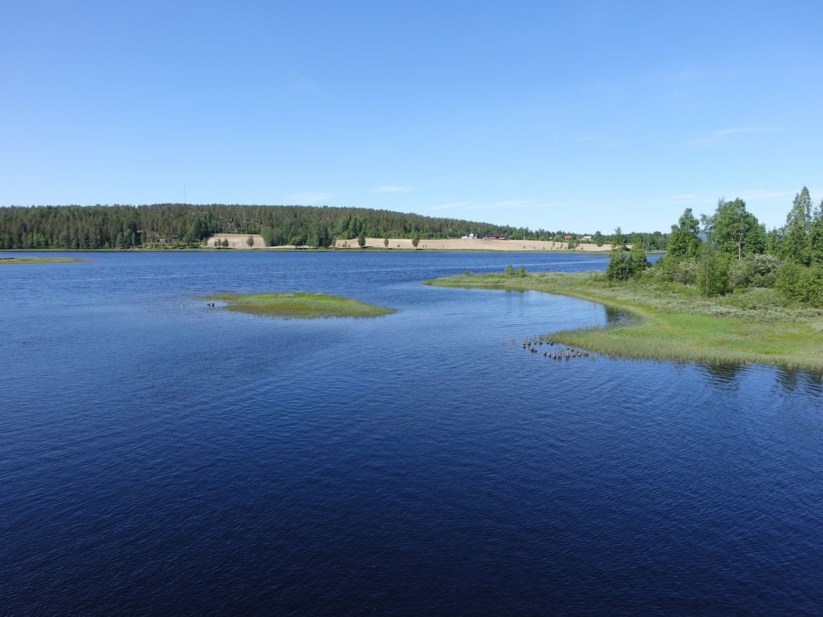 Gissjön See bei Gidea, Västernorrlands län (02.06.2018)