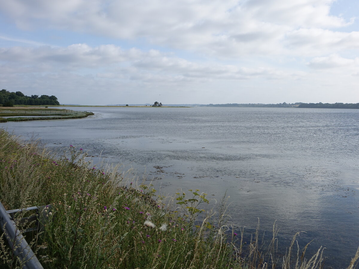Iselfjord bei Holbæk, Boddengewässer im Nordwesten der dänischen Insel Seeland (20.07.2021)