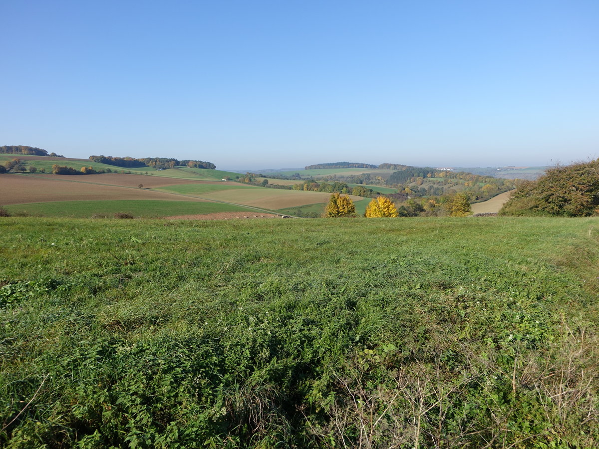 Naturraum Kocher-Jagst-Ebenen bei Dörzbach, Hohenlohekreis (15.10.2017)