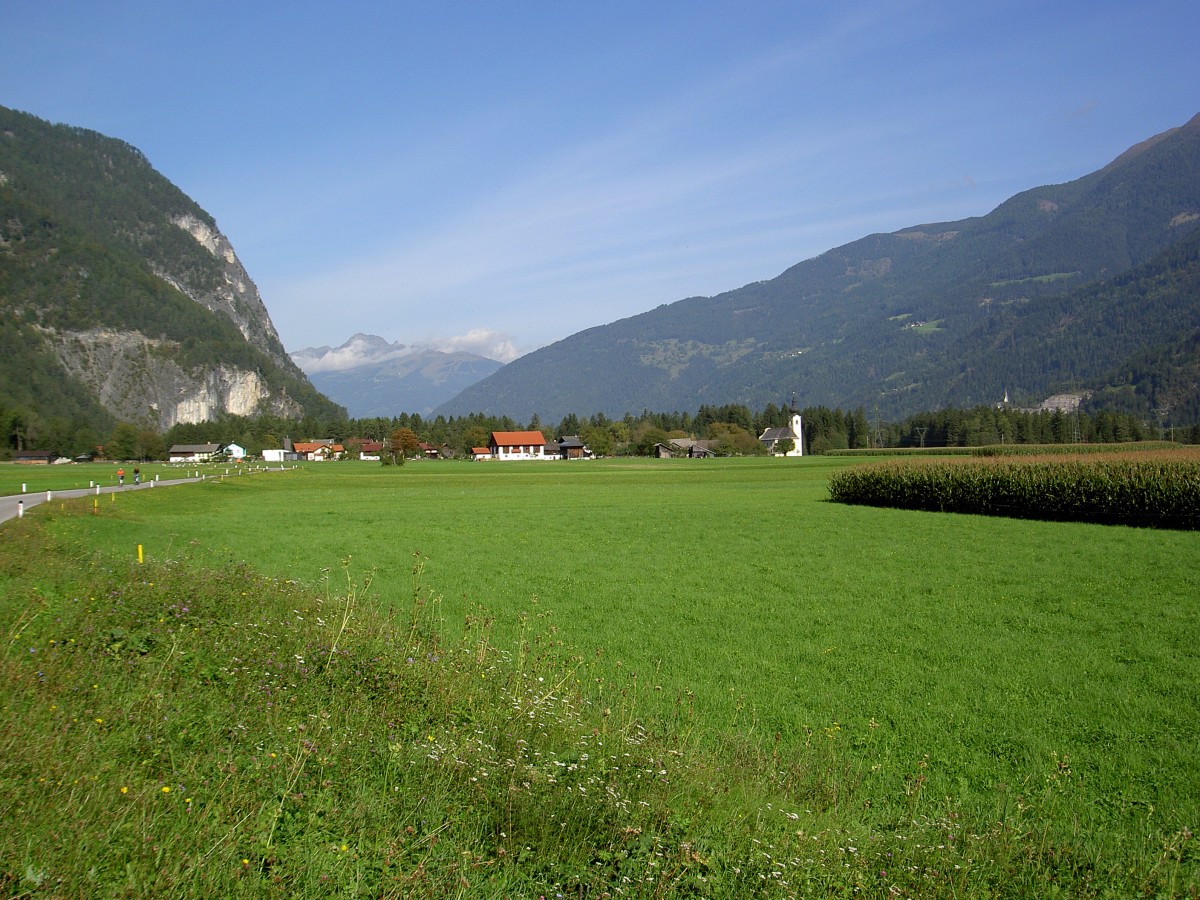 Oberes Drautal bei Ötting / Obertrauburg in Osttirol (19.09.2014)