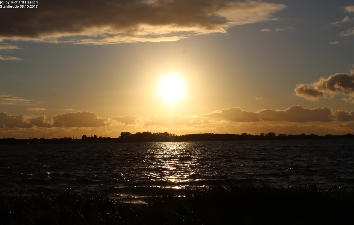 Sonnenuntergnag an der Ostsee.........