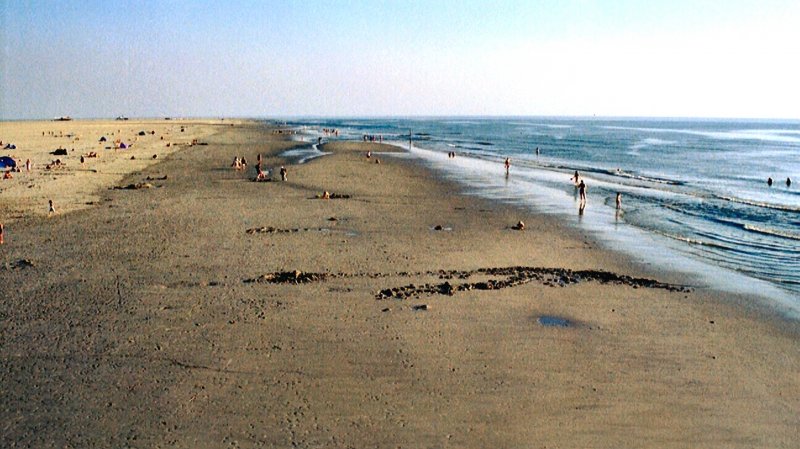 Am Sandstrand von St. Peter-Ording, 2004 (APS-Film)