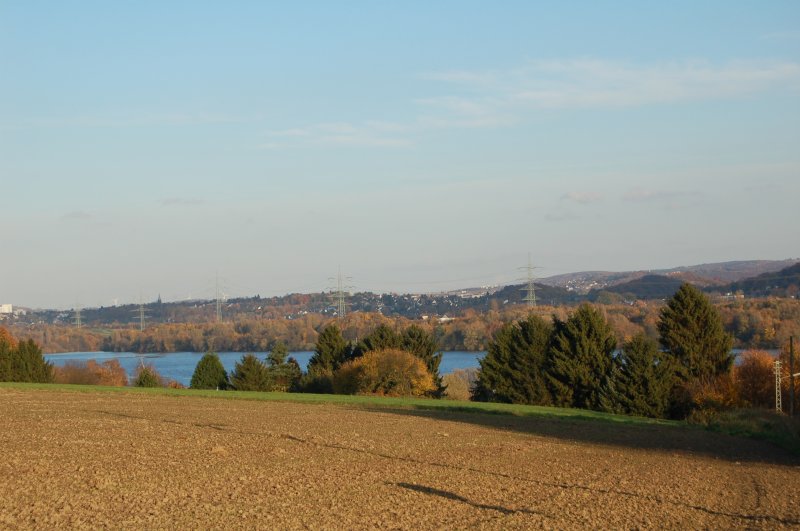 Der Kemnader See von Bochum-Stiepel aus gesehen.