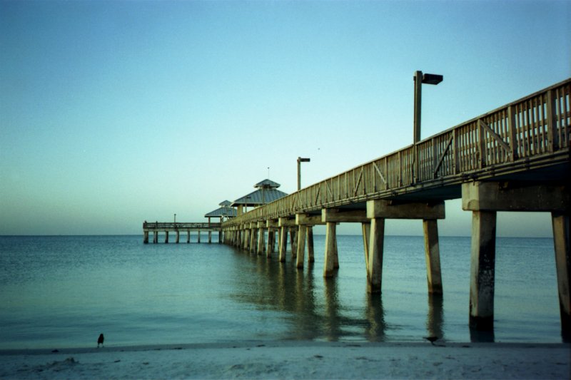 Der Pier in Fort Myers Beach, Floridda
(Nov. 2000) 