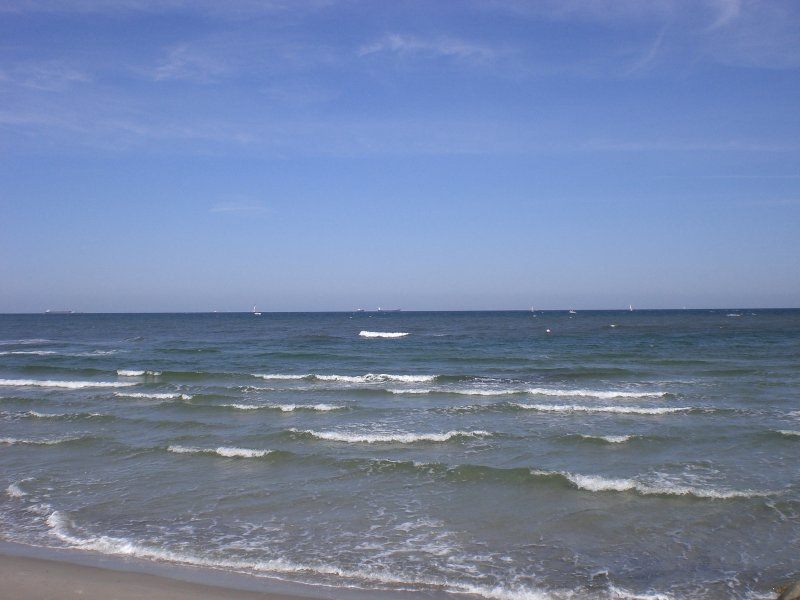 Der Blick ins Meer. Warnem�nde 2009 
