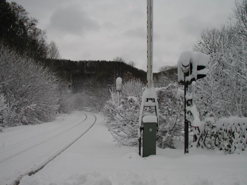 Da gab es noch echten Schnee....
R�ckblick auf den starken Winter