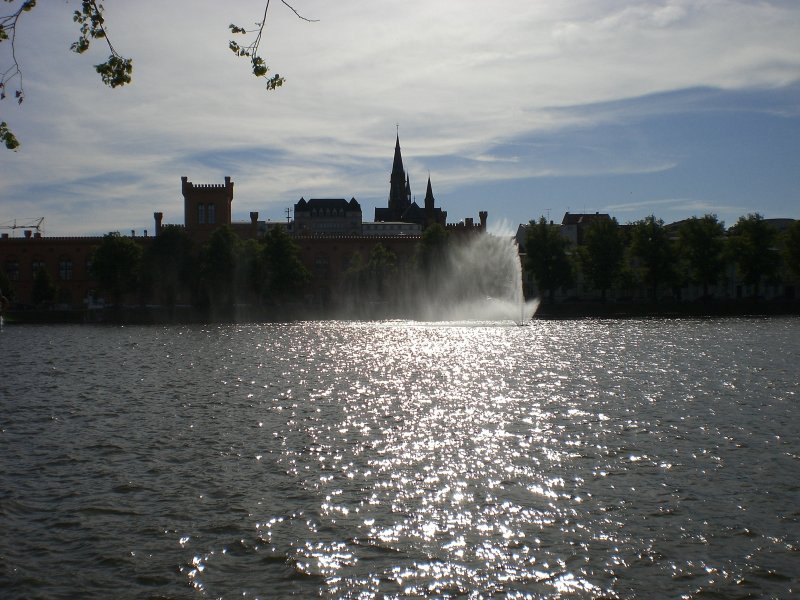 Pfaffenteich von Schwerin. Juni 2009  