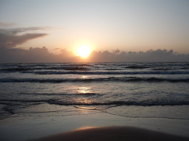 Sonnenuntergang am Strand von Blokhus