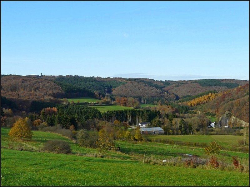 Sptherbstliche Landschaft aufgenommen in der Nhe von Drauffelt am 04.11.08. (Jeanny)