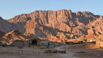 Ein kleines Beduinendorf auf der Sinai-Halbinsel.