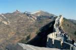 Die chinesische Mauer in der Provinz Peking im Jahr 2003