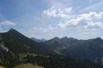 Bergpanorama am Aggenstein (VII) am 19.8.2009...