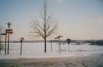 Ein Tag im Winter in Bad Belzig (Rosa-Luxemburg-Str.) im Jahr 2013