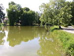 Teichanlage nahe dem Archäologischer Park Freyenstein am 24.