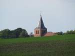 Blick zur Kirche von Kalkhorst (NWM) 26.09.2009