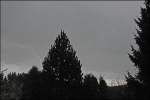 Ein Blitz in Ldenscheid. Aufgenommen aus dem Wintergarten des Hauses. (01.05.2008)