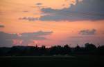 Ein schönen Sonnenuntergang in Kohlscheid-Bank am Abend vom 19.5.2014.
