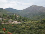 Berg Roc de Mallorca bei Castelnou, Okzitanien (30.09.2017)