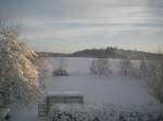 Winterstimmung in Mittelfranken am 10. Dezember am Morgen. In dieser Nacht hatte es 30 cm geschneit!