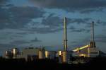 Das milde Abendlicht  umschmeichelt  die Zuckerfabrik in Euskirchen - 04.08.2013