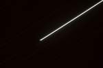 Experiment mit Langzeitbelichtung des Himmels bei Nacht. - 09.03.2015