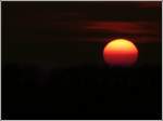 Die Sonne verschwindet am 13.03.2012 hinter dem Horizont. (Jeanny)