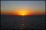 Sonnenuntergang im Roten Meer. (27.11.2012)