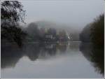 - Nebel - Blick ber den Stausee der Obersauer in Richtung Bavigne. 30.11.2011 (Jeanny)