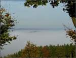 Landschaft im Nebel aufgenommen in der Nhe von Wiltz am 19.10.08 gegen 10 Uhr morgens. (Jeanny)
