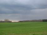 NWM; eine abziehende Regenfront konnte ich beobachten in der Nhe des Mhlenberges an Strae von Beidendorf nach Tressow, 04.04.2010